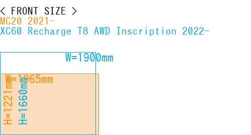 #MC20 2021- + XC60 Recharge T8 AWD Inscription 2022-